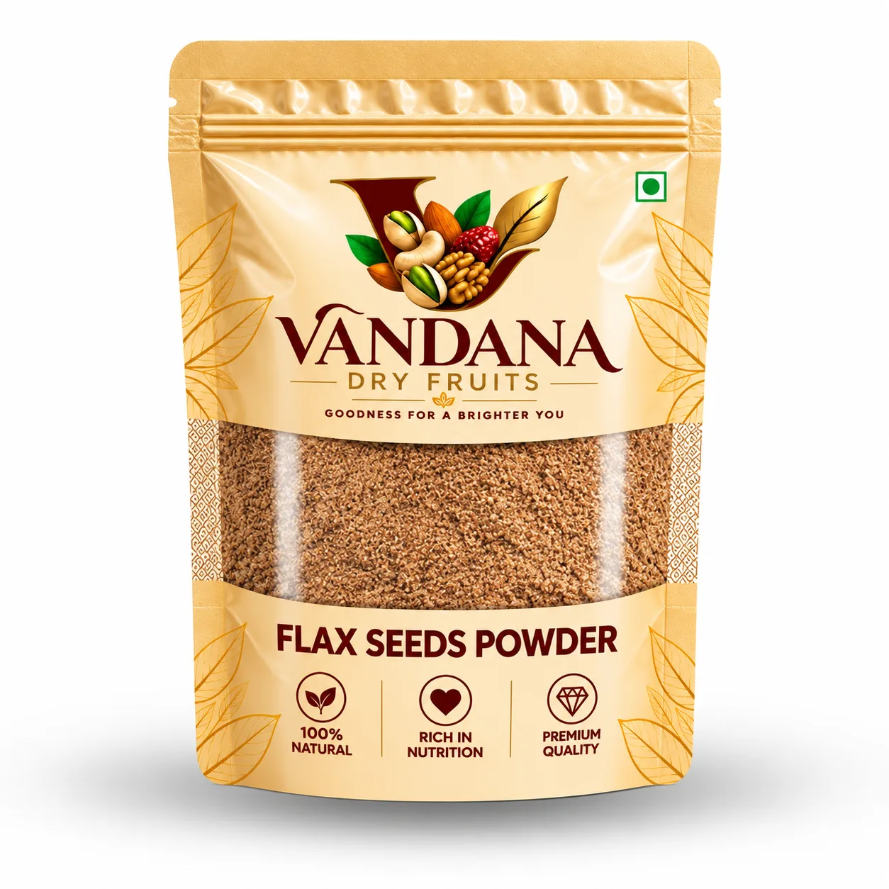 Flax Seeds Powder Pouch