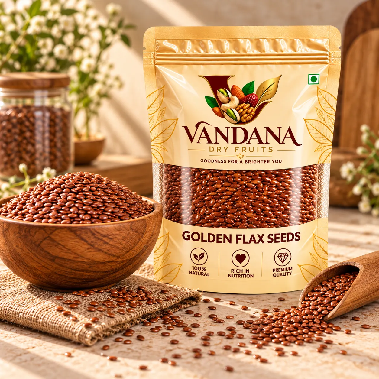 Golden Flax Seeds