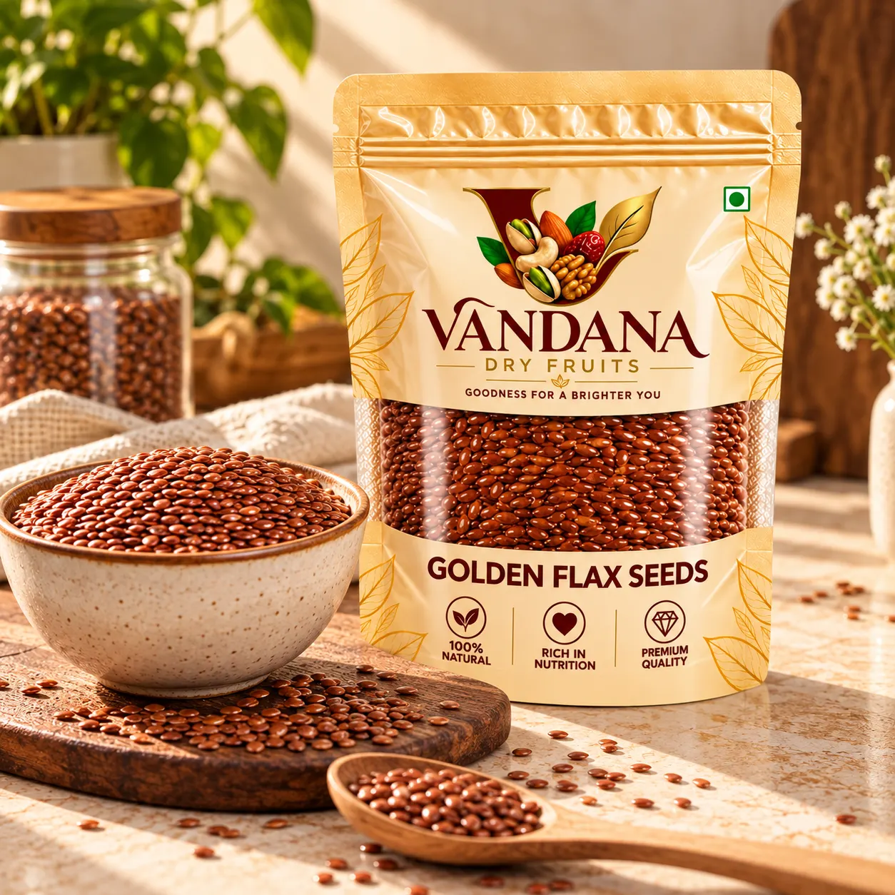 Golden Flax Seeds