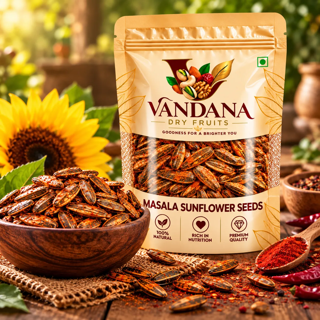 Masala Sunflower Seeds