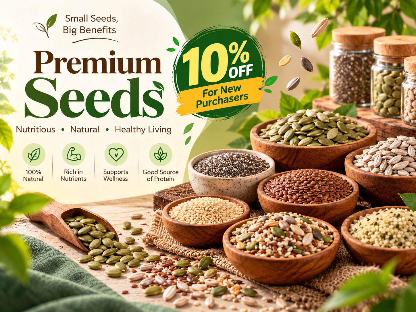 Premium Seeds_ 10% Off