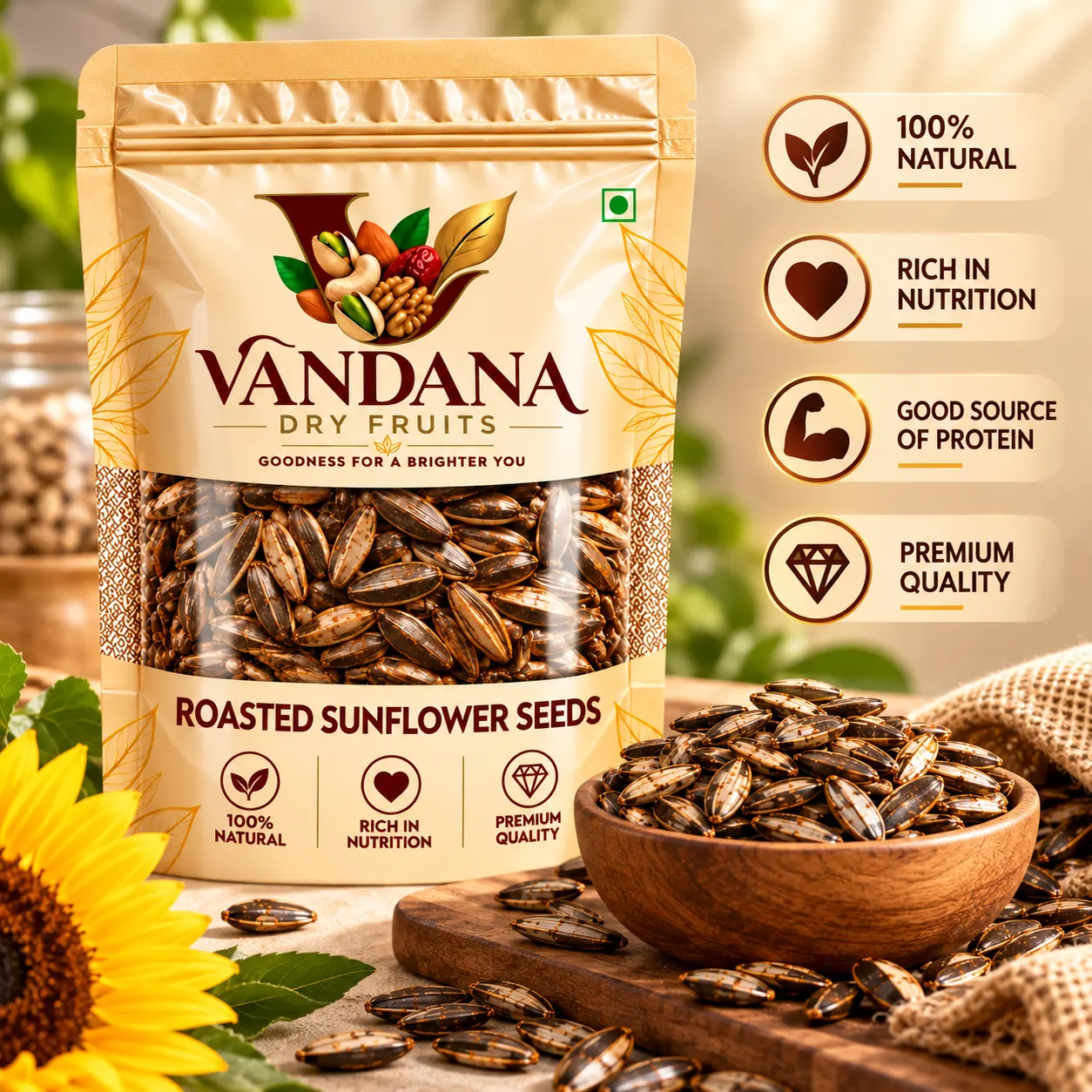 Roasted Sunflower Seeds