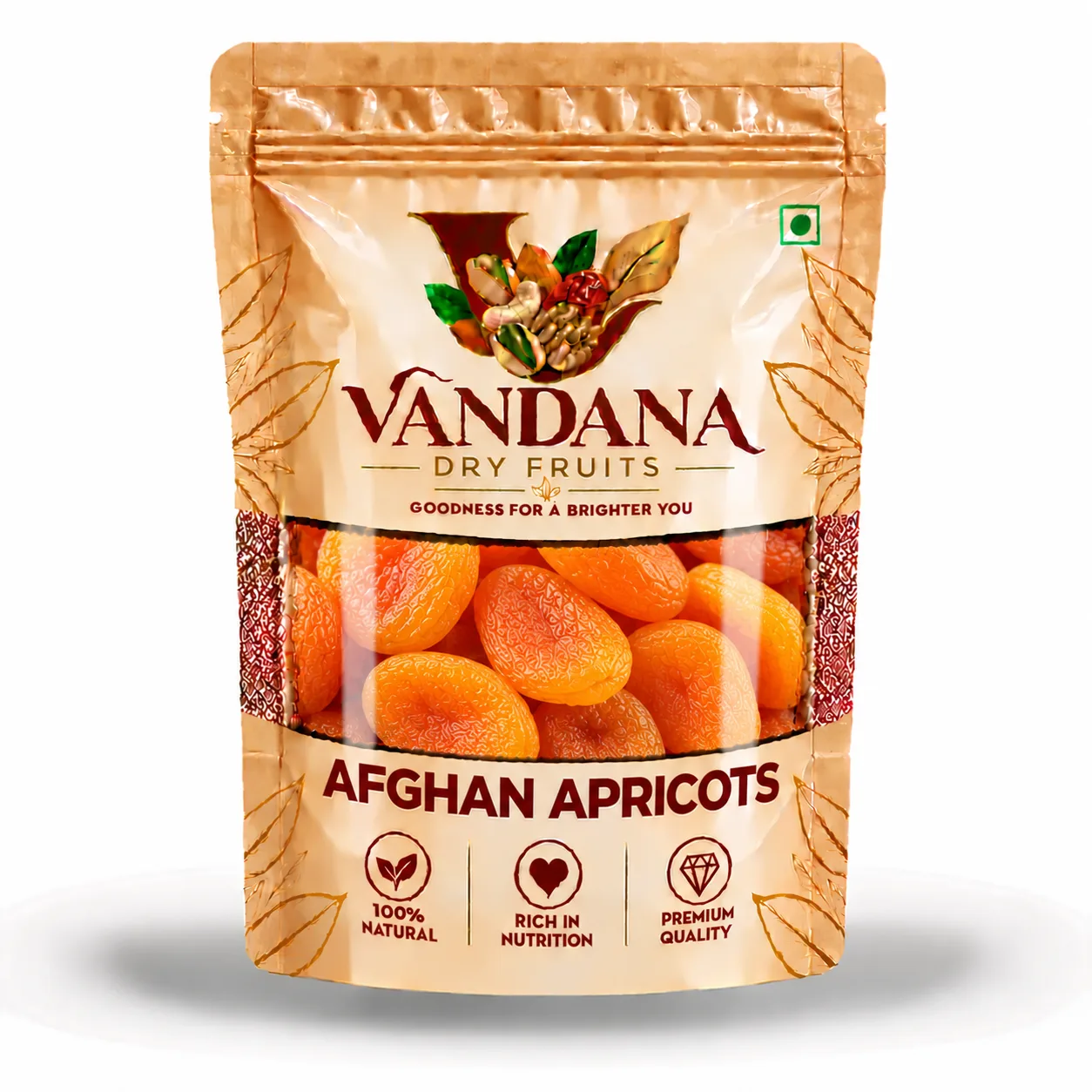 Afghan Apricot Pouch